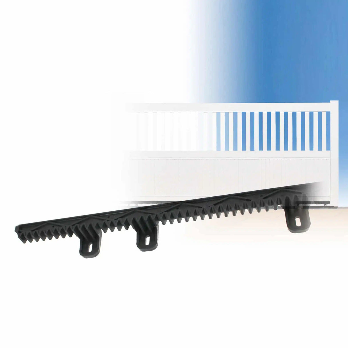 Avidsen Cremagliera supplementare in Nylon per cancelli scorrevoli da 50 cm
