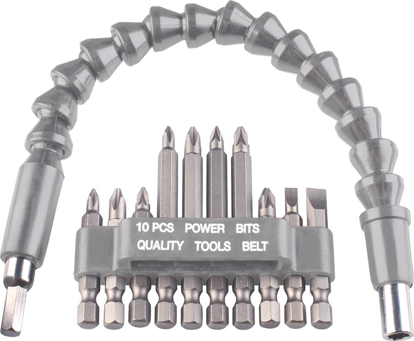 Set di inserti con albero flessibile, 11 pezzi - KWB