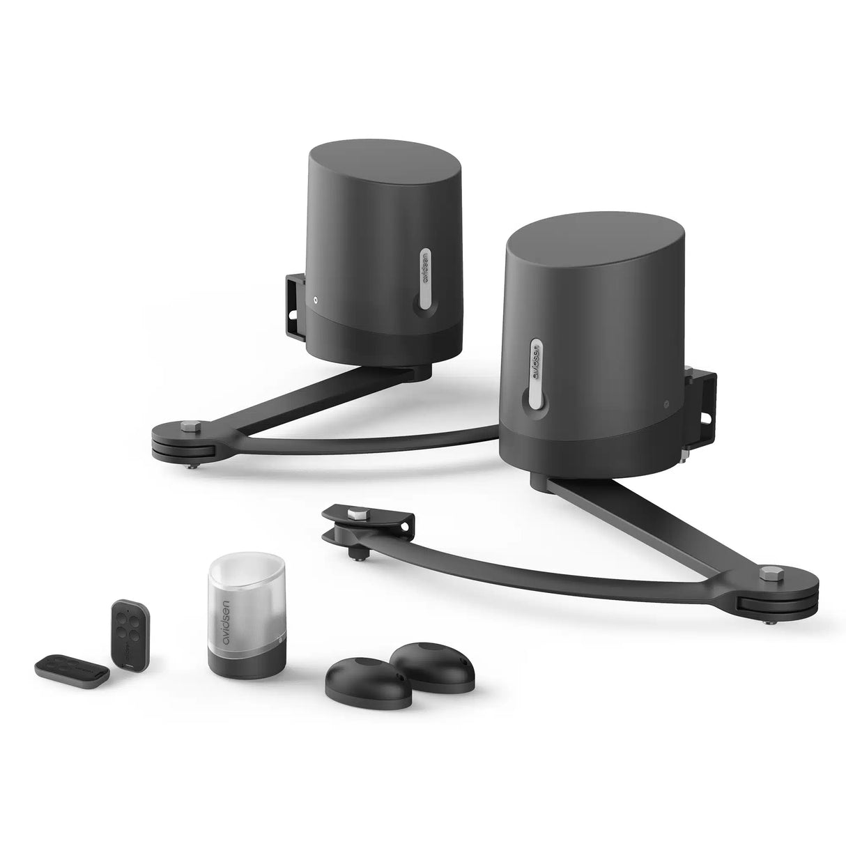 Avidsen Kit automazione per cancelli a 2 battenti 24V a bracci articolati ORANE 510