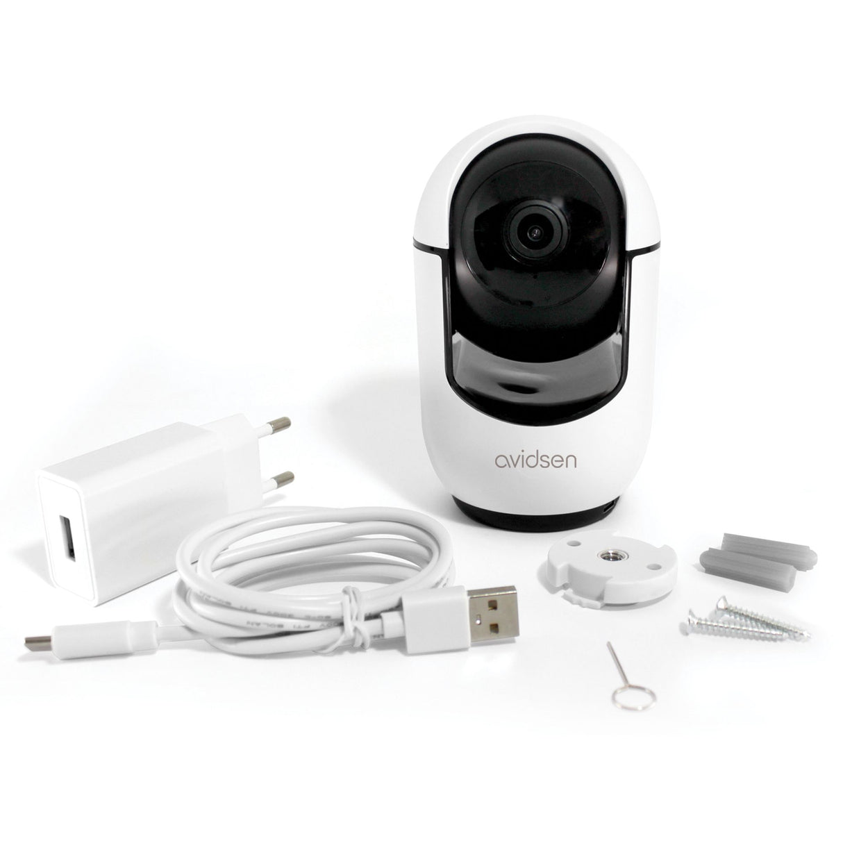 Avidsen Telecamera IP motorizzata per interni HomeCam Prim 2,5K 127158