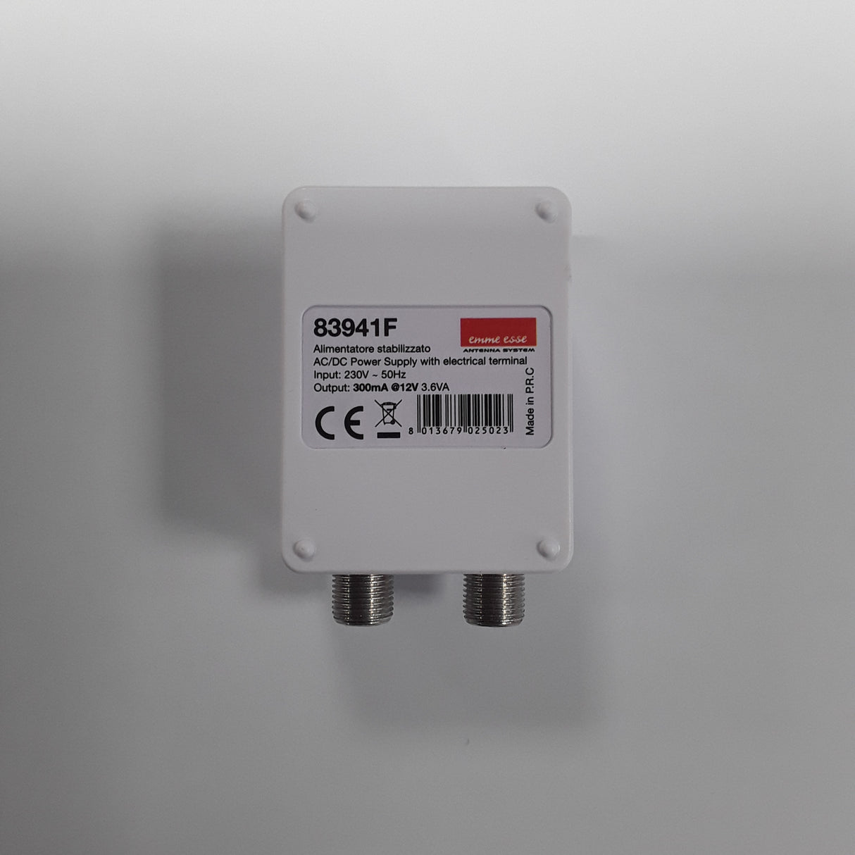 Stabilisiertes TV-Netzteil mit 1 Ausgang ohne Kabel Fast Series - Emme Esse
