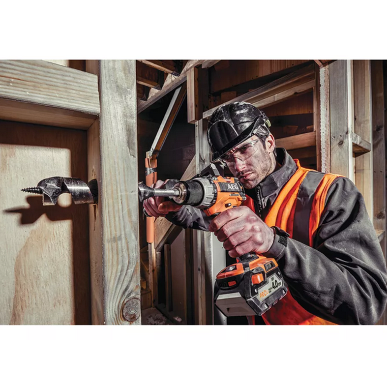 AEG Trapano avvitatore a Percussione BSB 18C2BL LI-402C – Brushless 18V, 2x4.0Ah, Valigetta Inclusa