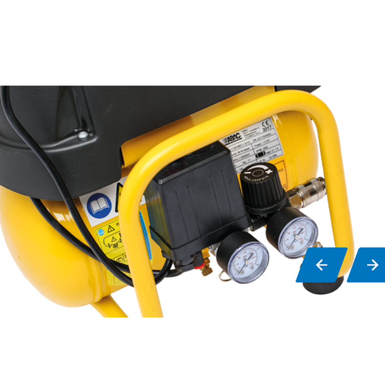 ABAC Compressore aria 6 LT 1,5 HP 8 BAR Vento B15 Baseline