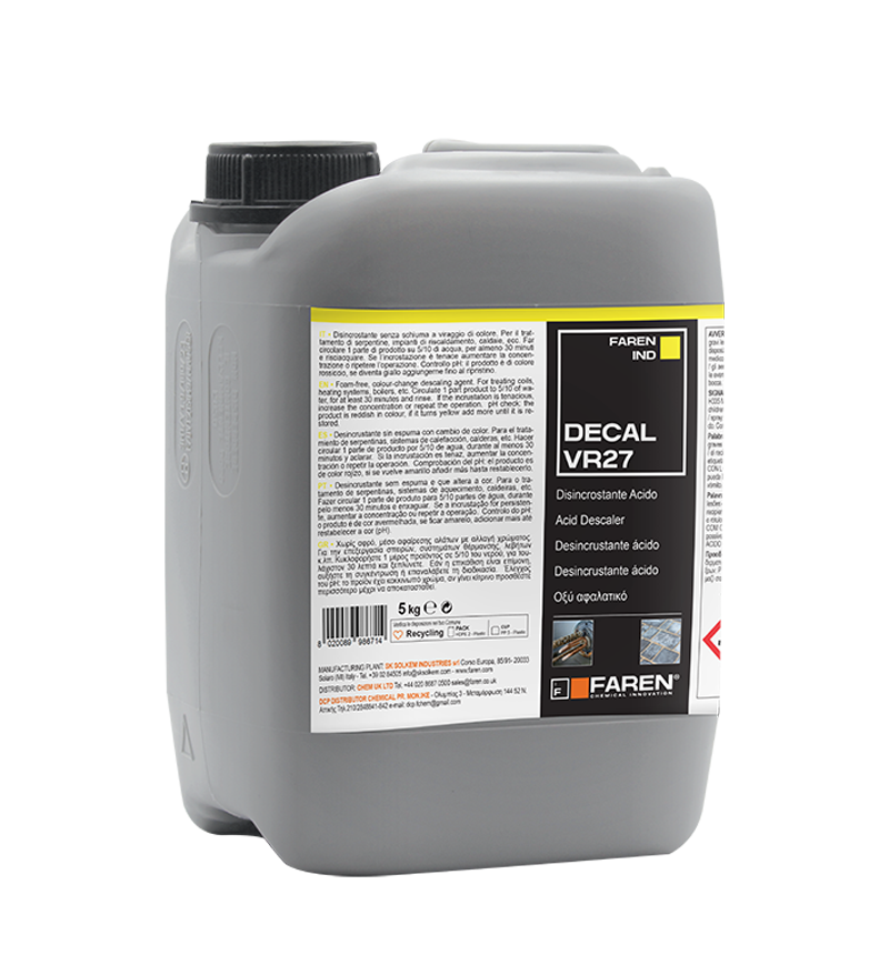 Entkalker für Waschkessel 10 kg – DECAL VR27