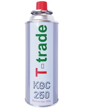 Bombola cartuccia gas butano 250 gr. per stufe e fornelli