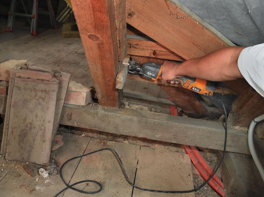 AEG – Seghetto Universale US 400 XE | 400W | Cambio Lama Rapido | Professionale