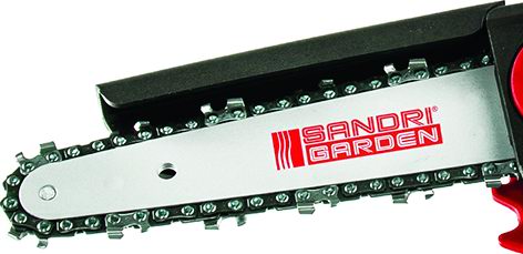SandriGarden Mini Elettrosega SG-TR1600 lama da 14cm 16V con 2 batterie da 2Ah