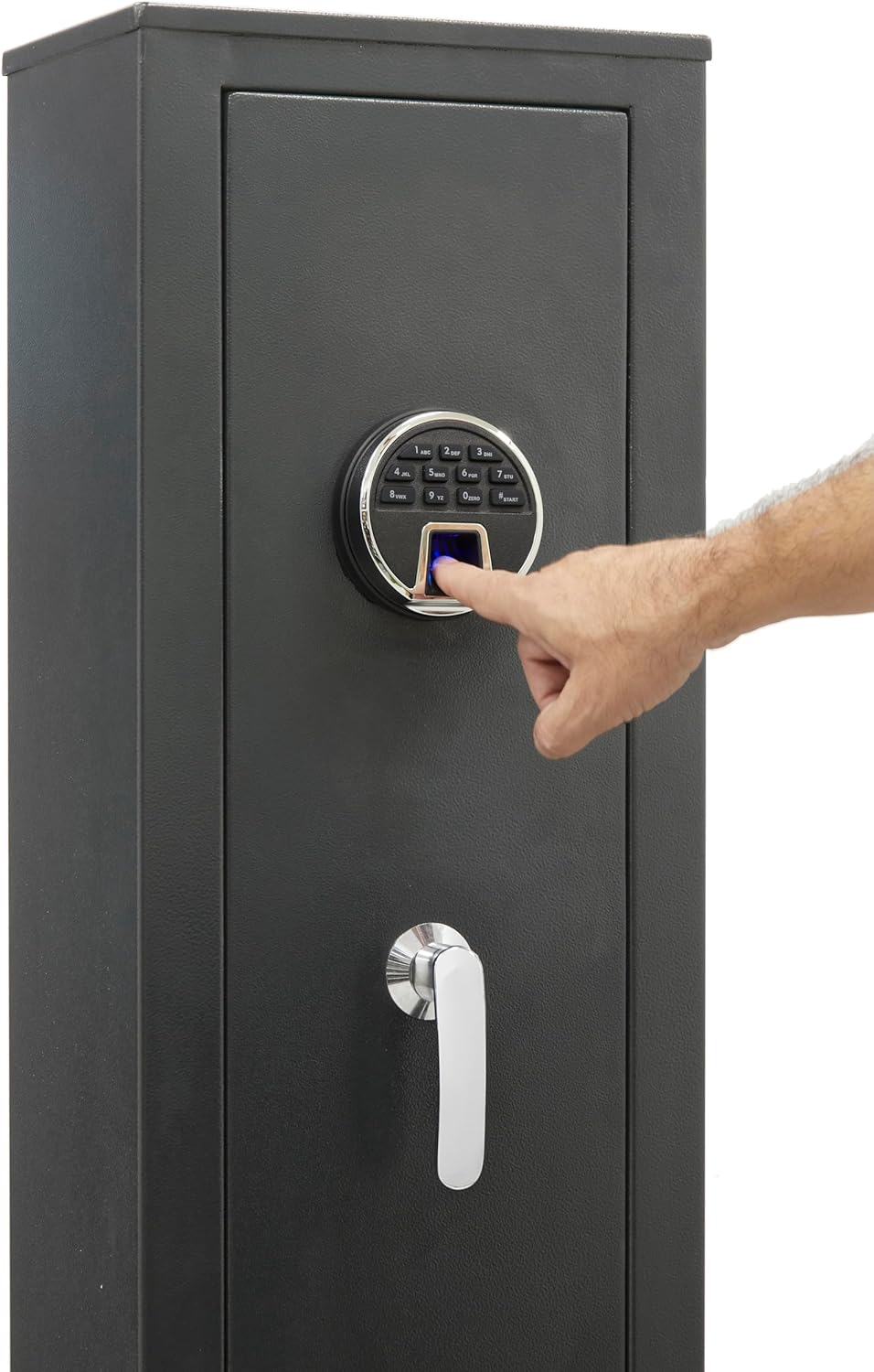 5-Sitzer-Waffenschrank mit Schatztruhe und elektronischem Schloss mit Fingerabdrücken Domus Arregui ARM050835