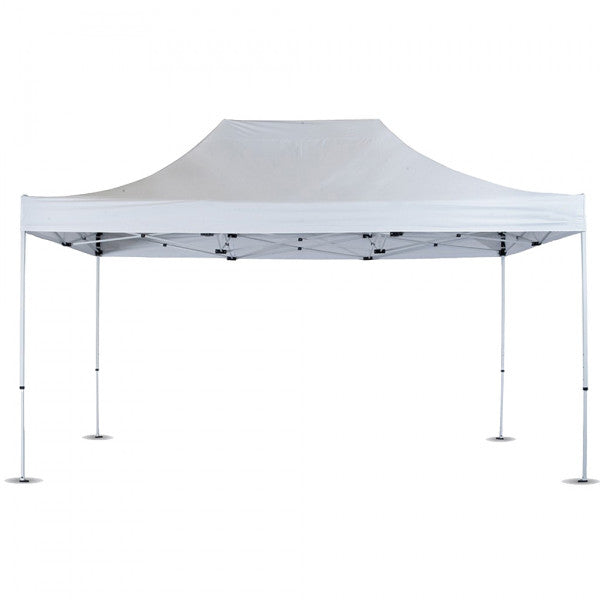 Gazebo Mercato 3x4.5m | Struttura Metallo | Telo 210D Oxford PVC | Sacca Trasporto