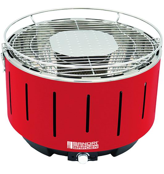 Rauchfreier Grill mit SG 31I SANDRIGARDEN Edelstahlgrill