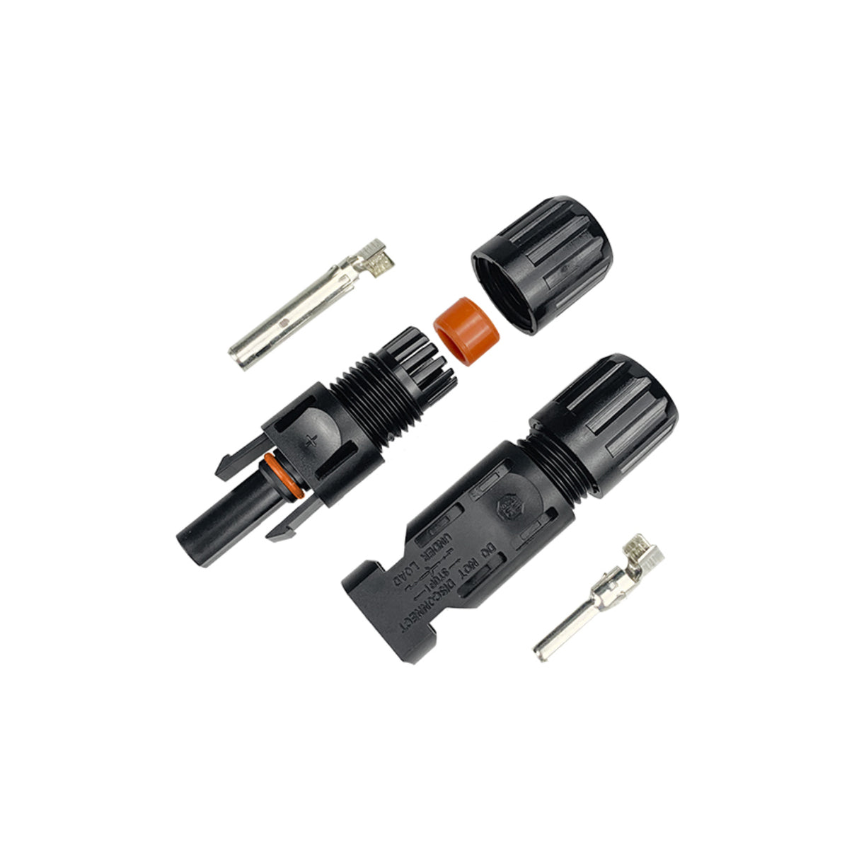 Paar MC4-Stecker für Solarkabel