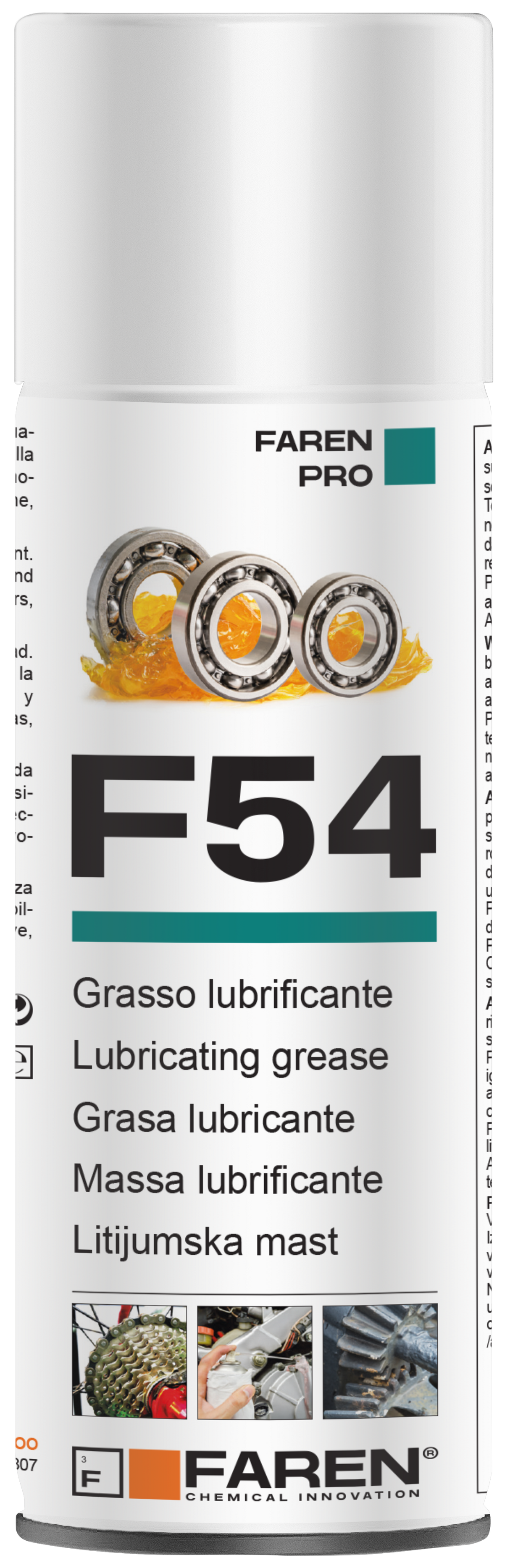 400 ml F54 FAREN Lithium-Sprühfett