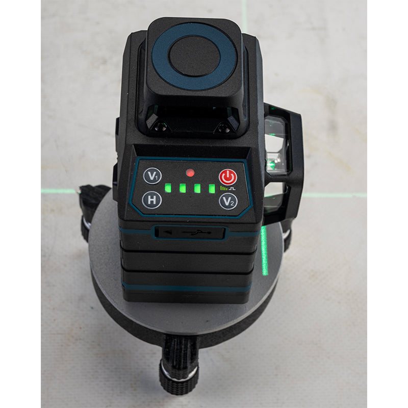 BORMANN Pro BDM6900 Livella laser a linea autoregolante raggio verde 3x360°