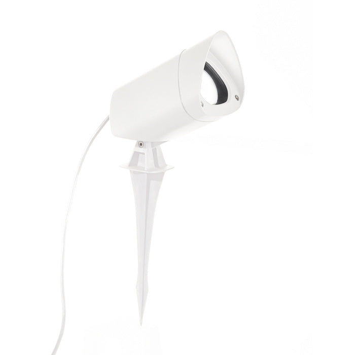 GeaLuce proiettore in alluminio e diffusore in vetro temperato per lampade GU10 IP65