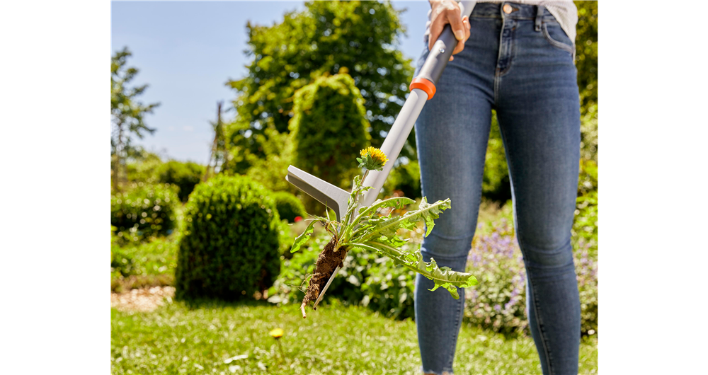 Gardena Estirpatore per la rimozione delle Erbacce con espulsore in Acciaio temprato