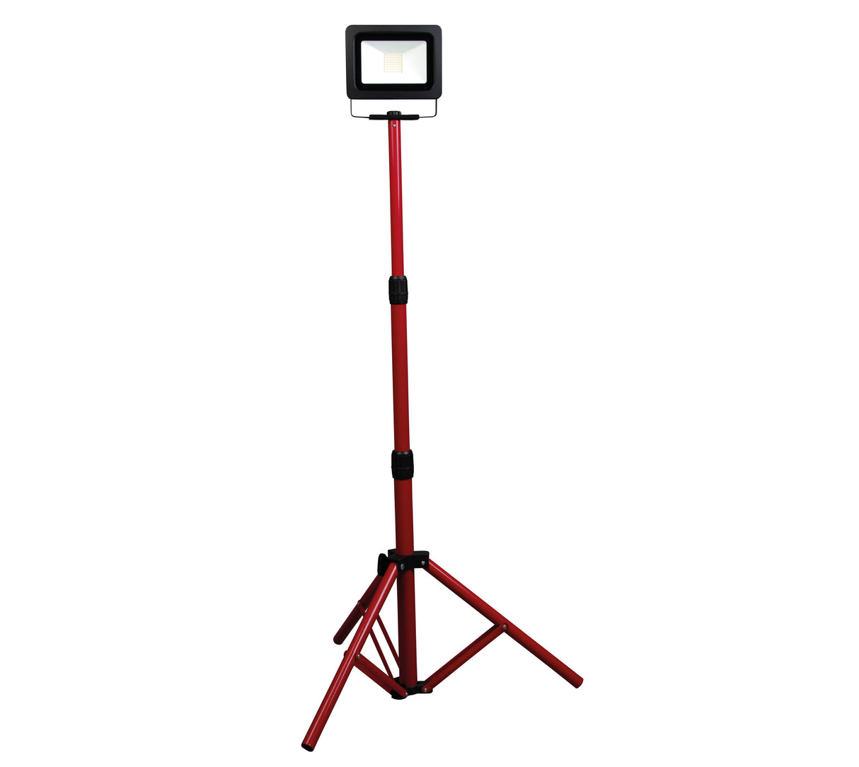 Rosi Proiettore LED Rosi con treppiede regolabile per cantieri e lavori esterni IP65