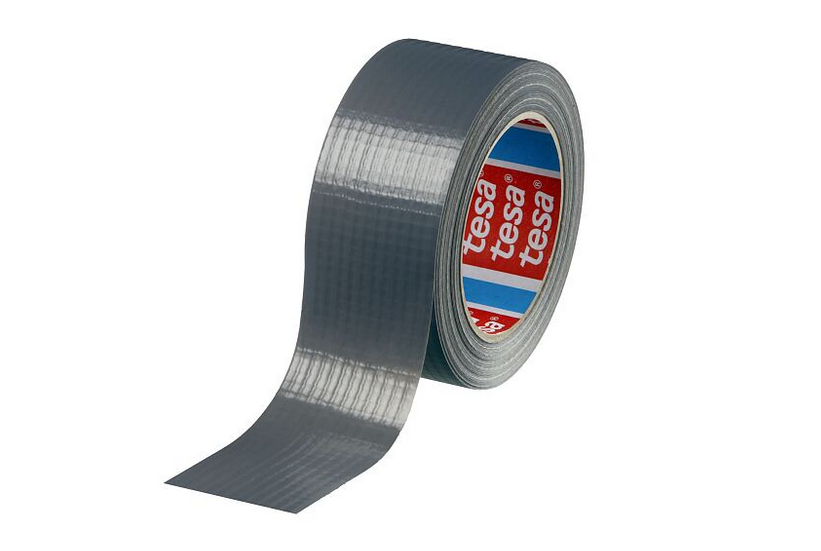 Amerikanisches schwarzes Gewebeband 50 mm x 50 m – TESA