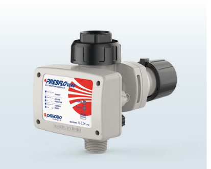Presflo Vario electronic variable pressure regulator with pressure gauge