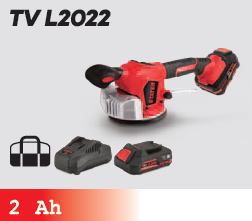 Ventosa Vibrante per piastrelle 18V con 2 batterie da 2Ah - Stayer TV L2022