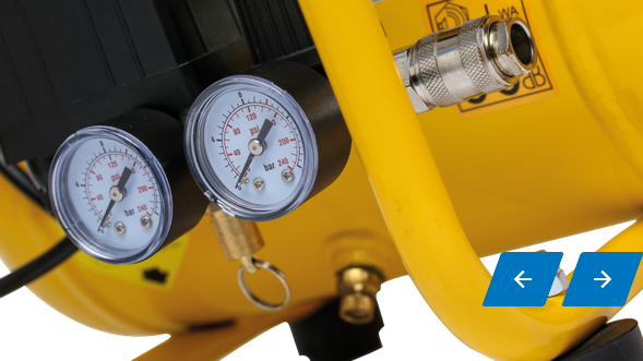 ABAC Compressore aria 6 LT 1,5 HP 8 BAR Vento B15 Baseline