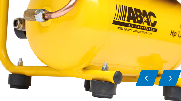 ABAC Compressore aria 6 LT 1,5 HP 8 BAR Vento B15 Baseline