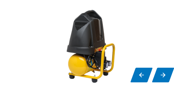 ABAC Compressore aria 6 LT 1,5 HP 8 BAR Vento B15 Baseline