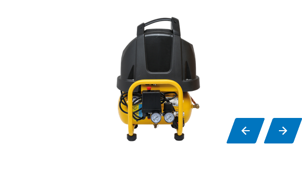 ABAC Compressore aria 6 LT 1,5 HP 8 BAR Vento B15 Baseline