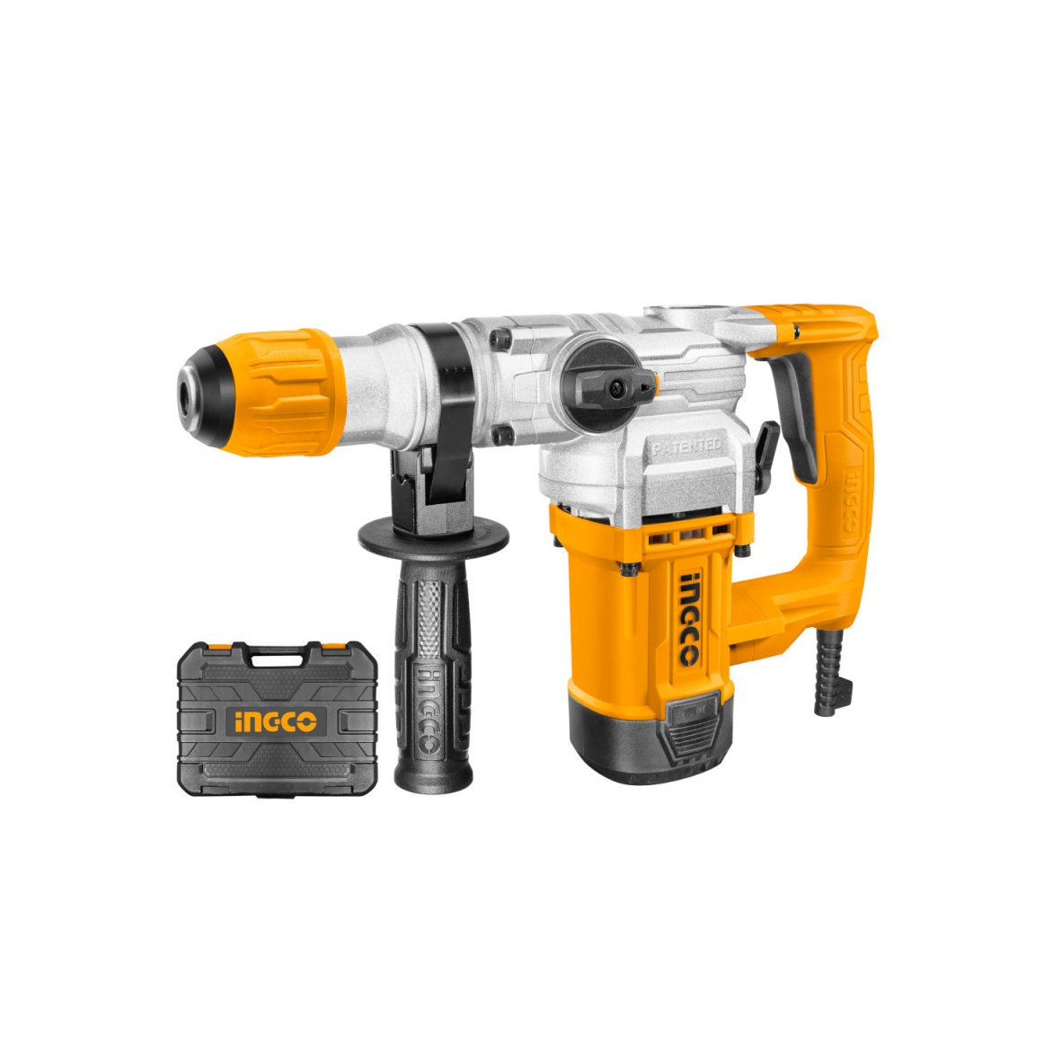 Martello demolitore rotativo SDS plus 1050W in valigetta - INGCO