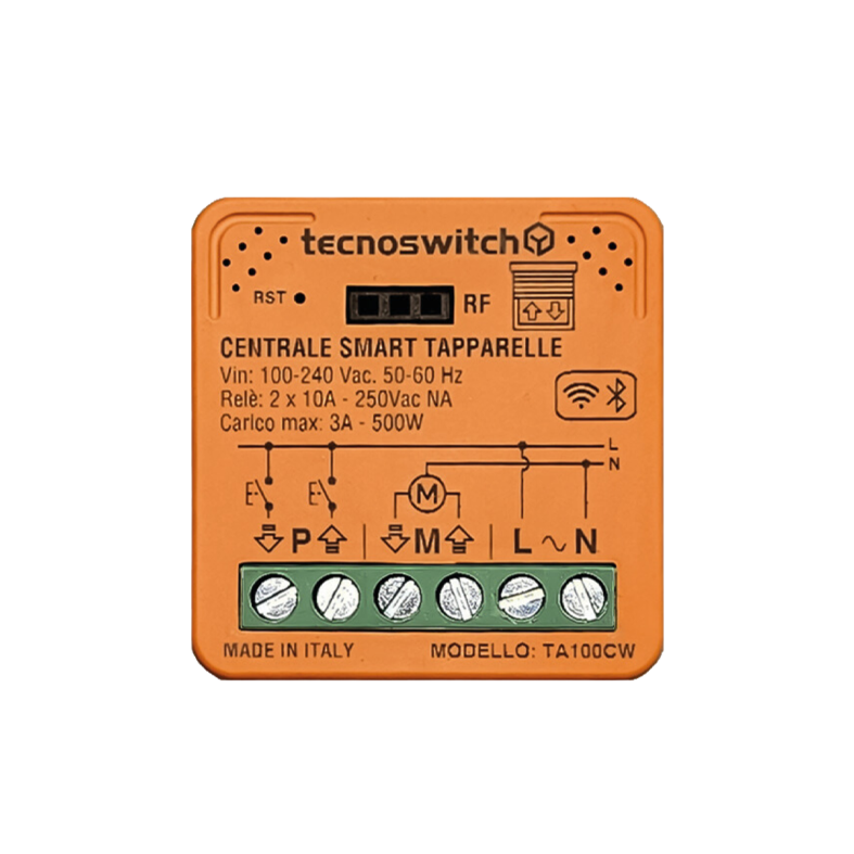 Tecno Switch Centrale smart tapparelle Wi-Fi + Bt – TA100CW