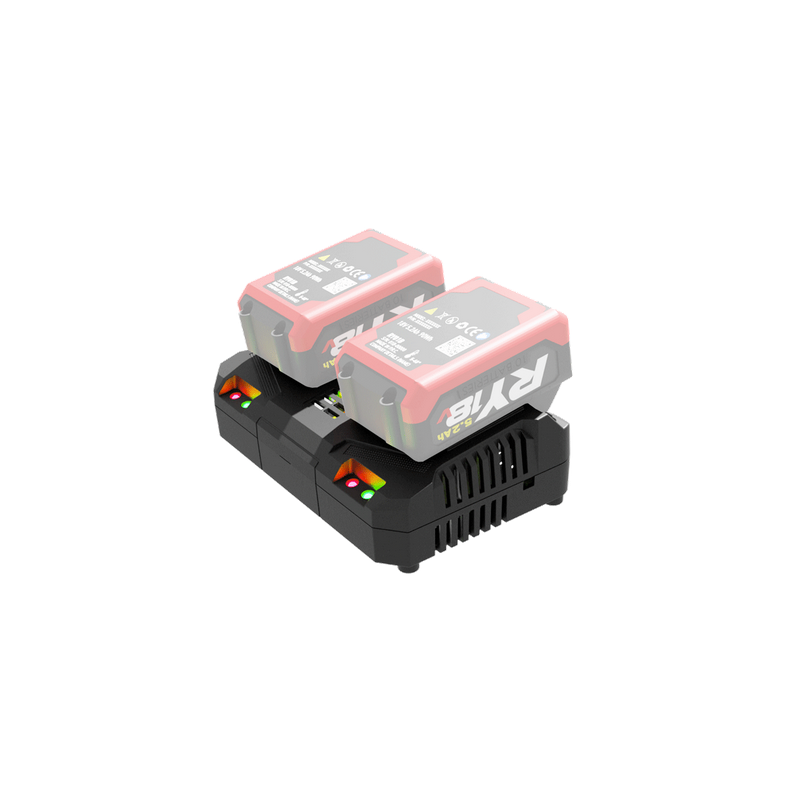 Castellari Caricabatterie rapido doppio 220V 4,0Ah per batterie RY18V - RY04B