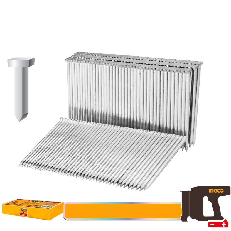INGCO Chiodi per calcestruzzo 18mm per chiodatrice a batteria CSTLI3805