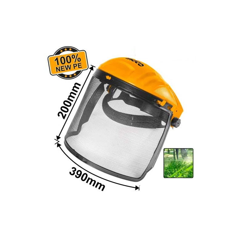INGCO Maschera di protezione per decespugliatori