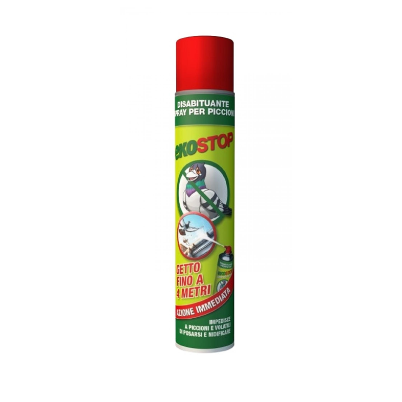 Prochimica Ekostop disabituante per piccioni e volatili 750ml con getto fino a 4 metri