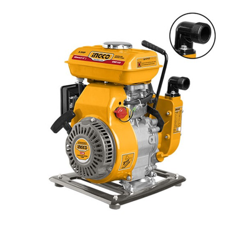 INGCO – Motopompa Benzina GWP152 | 2,5HP 40mm (1,5") | Professionale
