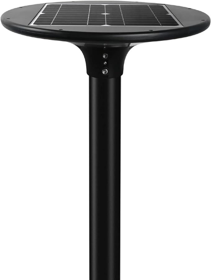 Poliplast Lampione solare LED 20w 2300lm attacco palo 60mm Giulia