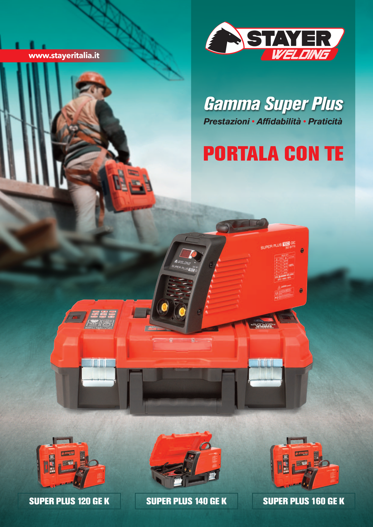 STAYER Super Plus 120 GE K inverter welding machine