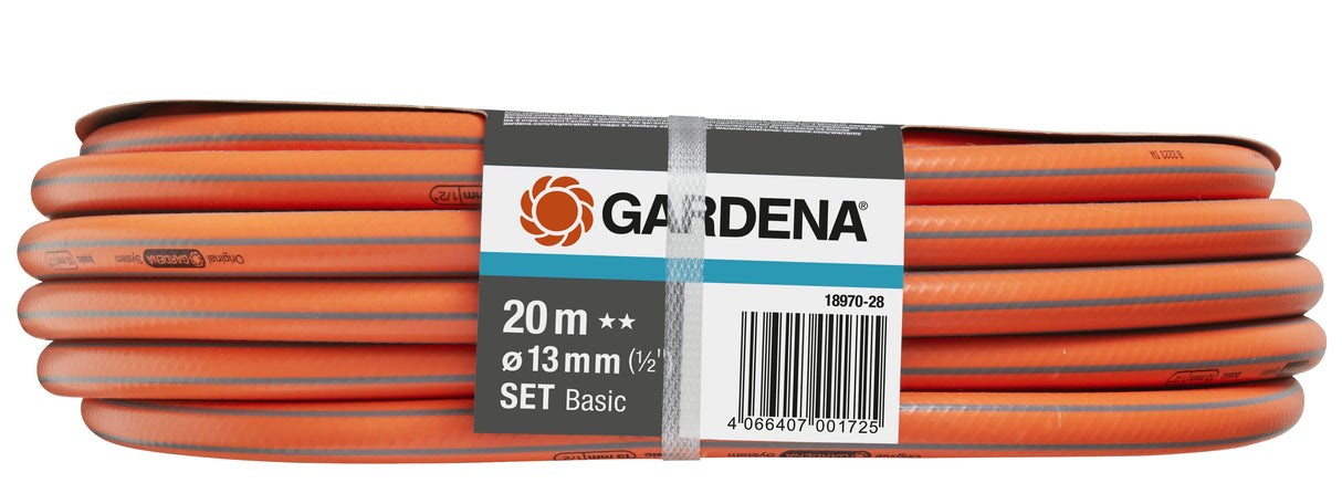 Gardena Set tubo da giardino Ø 13mm 1/2'' 20mt con accessori Basic