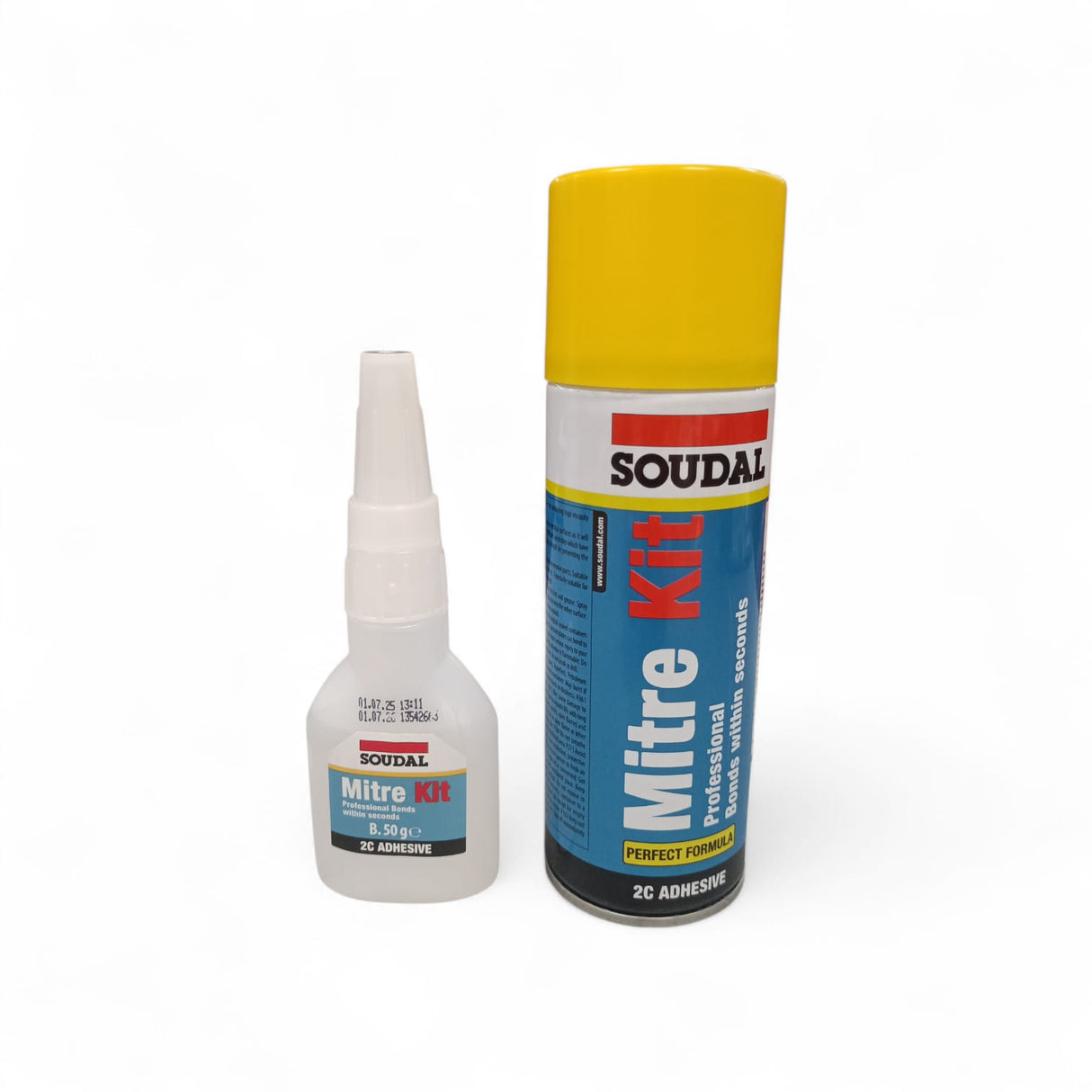 Soudal Colla super rapida con attivatore Mitre Kit