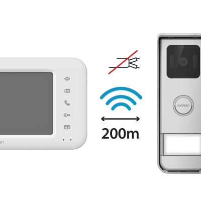 Videocitofono Wi-Fi Autoalimentato con Pannello Solare Monofamiliare 7'' Elia Solar Wave