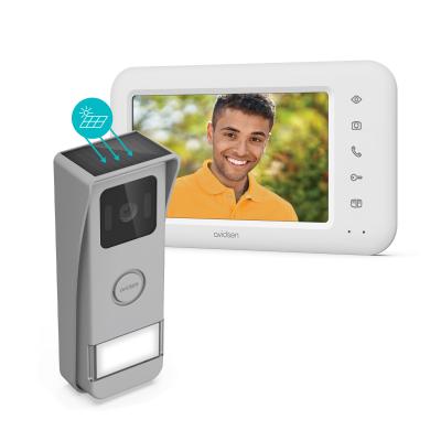 Videocitofono Wi-Fi Autoalimentato con Pannello Solare Monofamiliare 7'' Elia Solar Wave