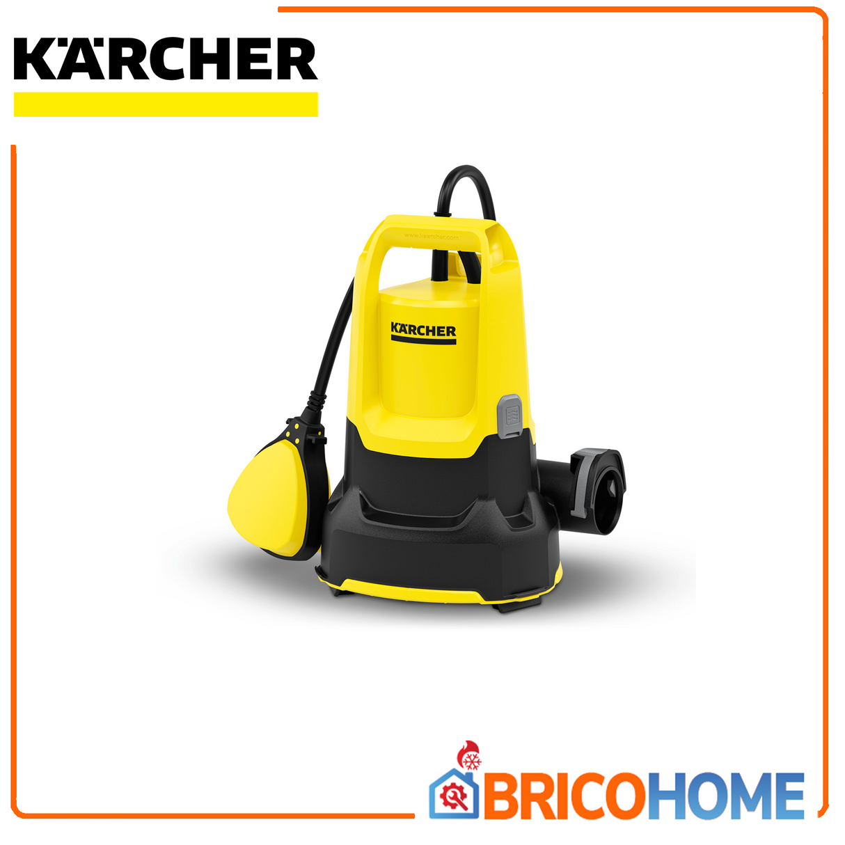 Pompa sommergibile 280W a fondo piatto SP 9.000 Flat - KARCHER