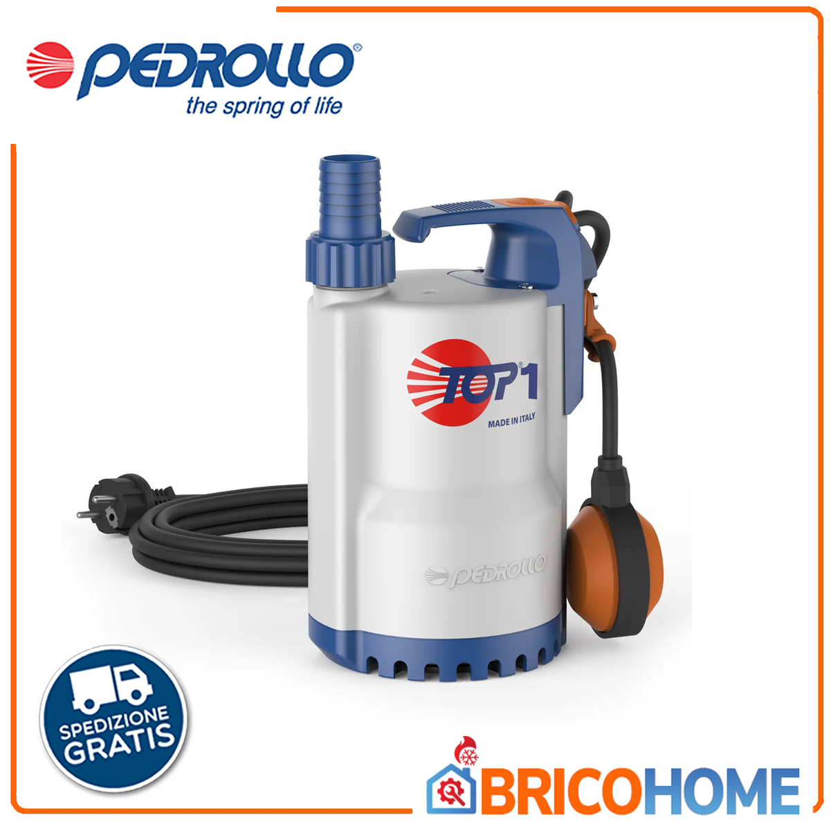 TOP 1 Pedrollo submersible electric drainage pump