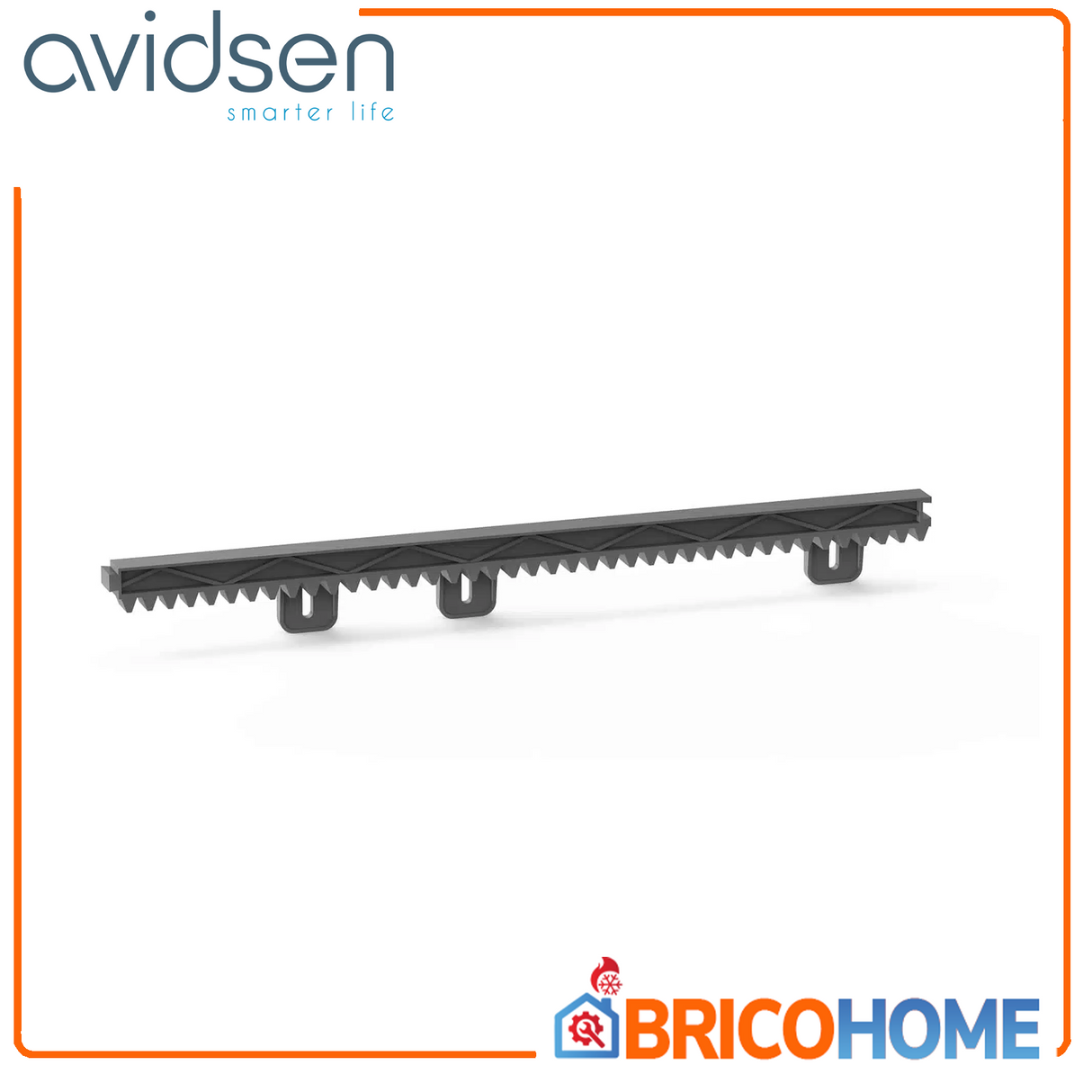 Avidsen Cremagliera supplementare in Nylon per cancelli scorrevoli da 50 cm