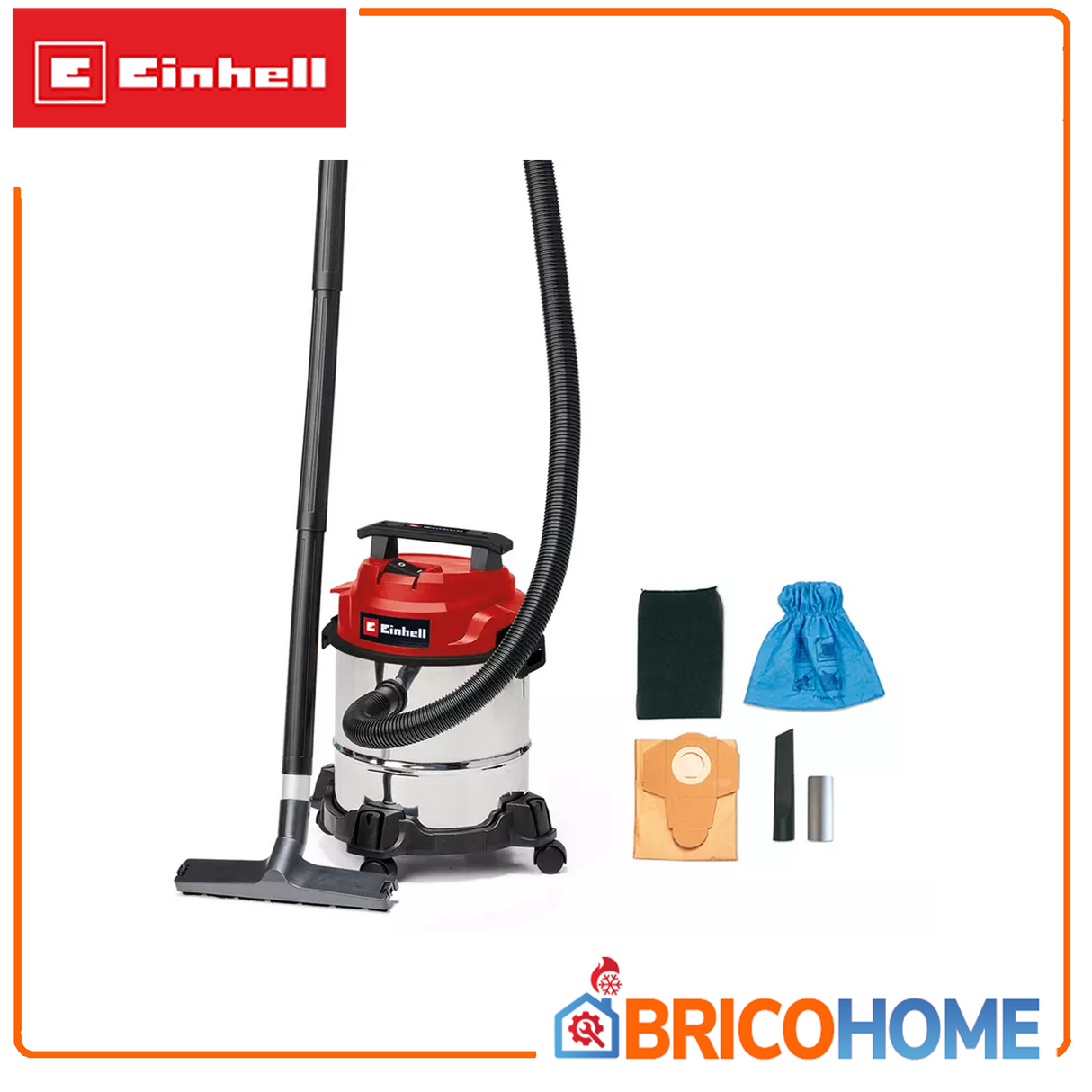 Einhell Bidone aspiratutto  Solidi/Liquidi 1250W TC-VC 1812/1 S