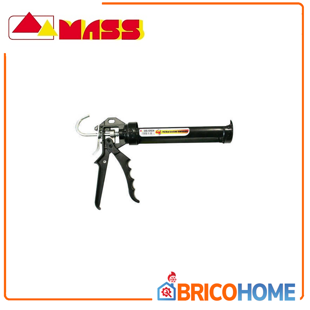 Pistola per sigillanti silicone pesante - MASS 4243