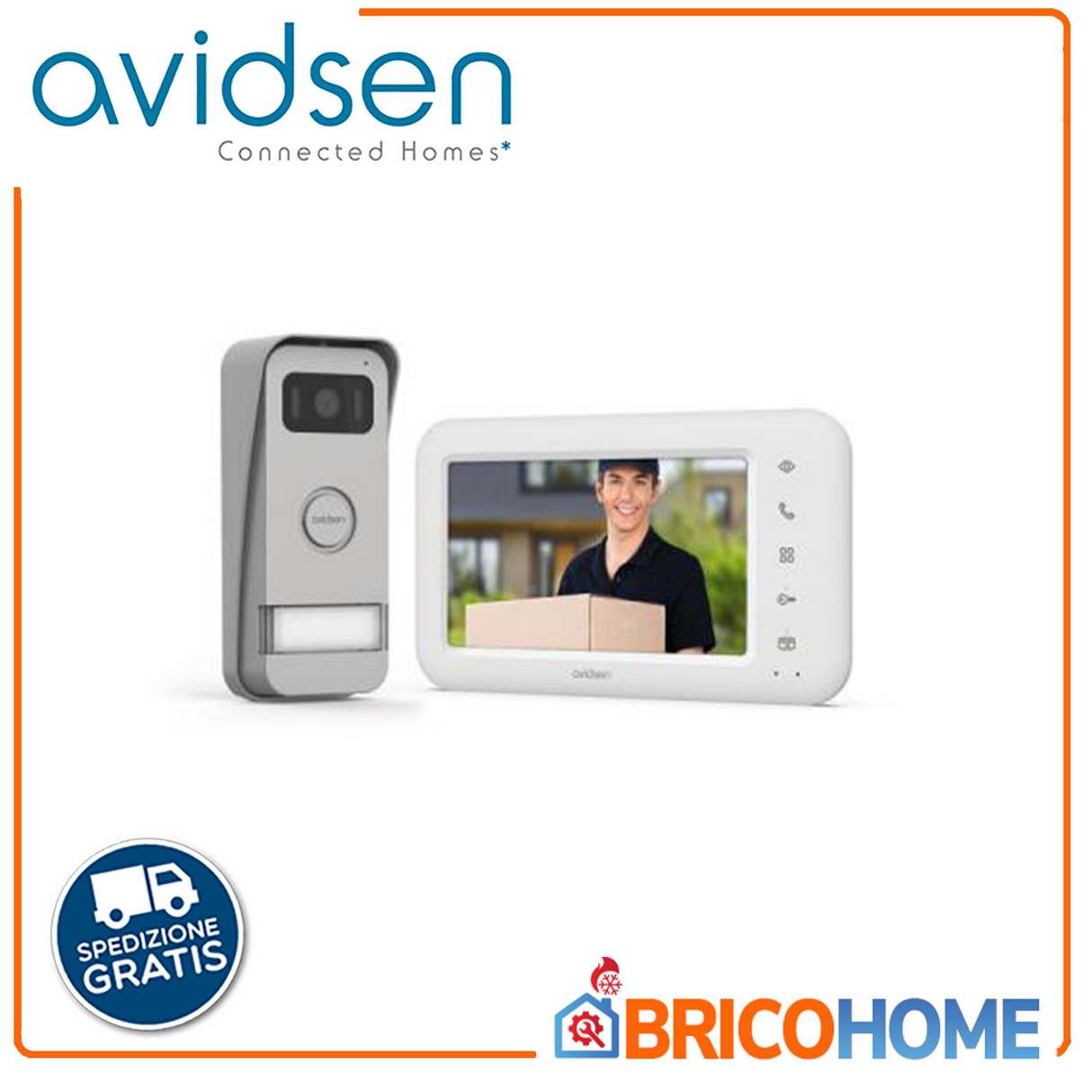 Vernetzte Video-Gegensprechanlage Avidsen Home – Elia Smart