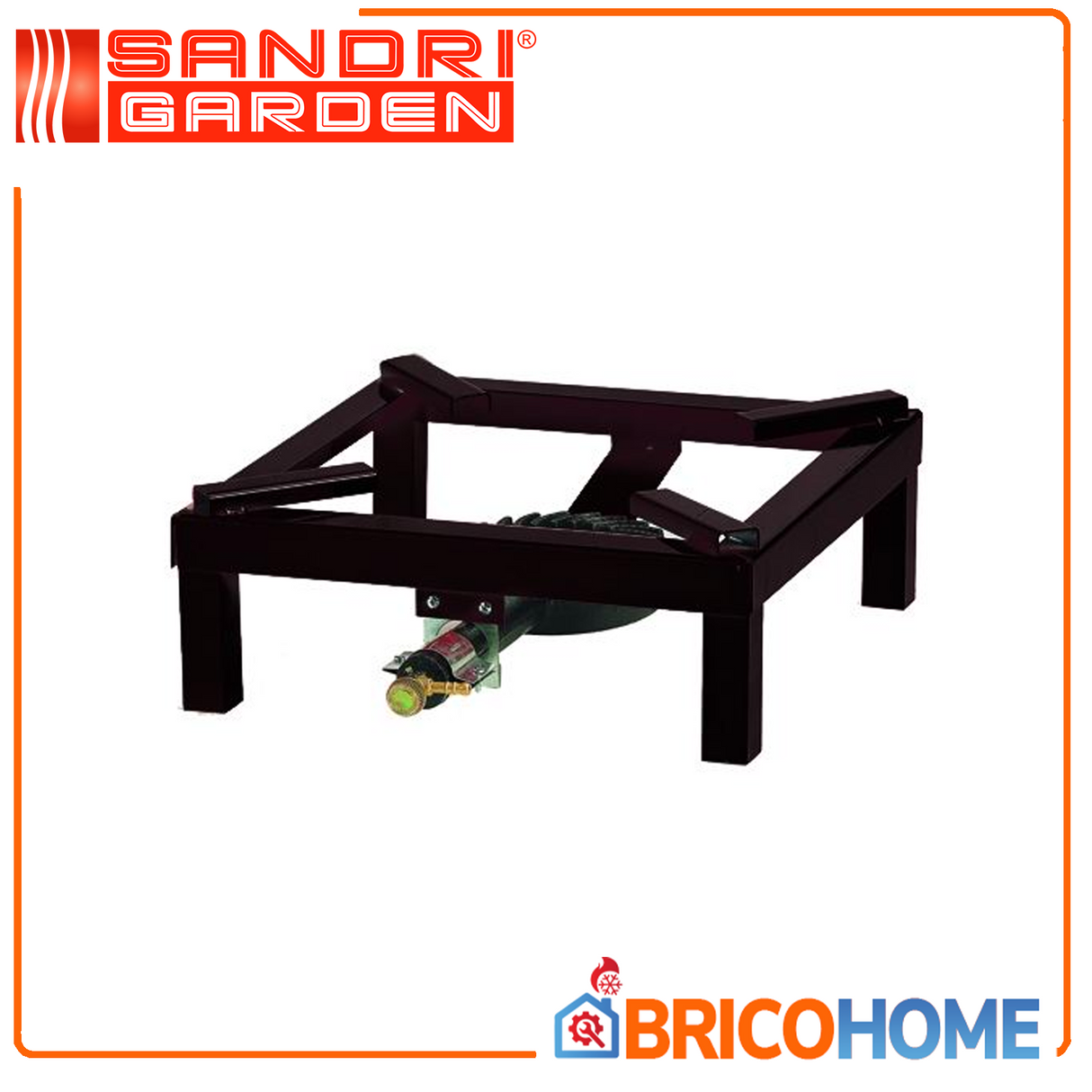 FORNELLONI STANDARD SANDRI BRUCIATORE GHISA 400X400 MM