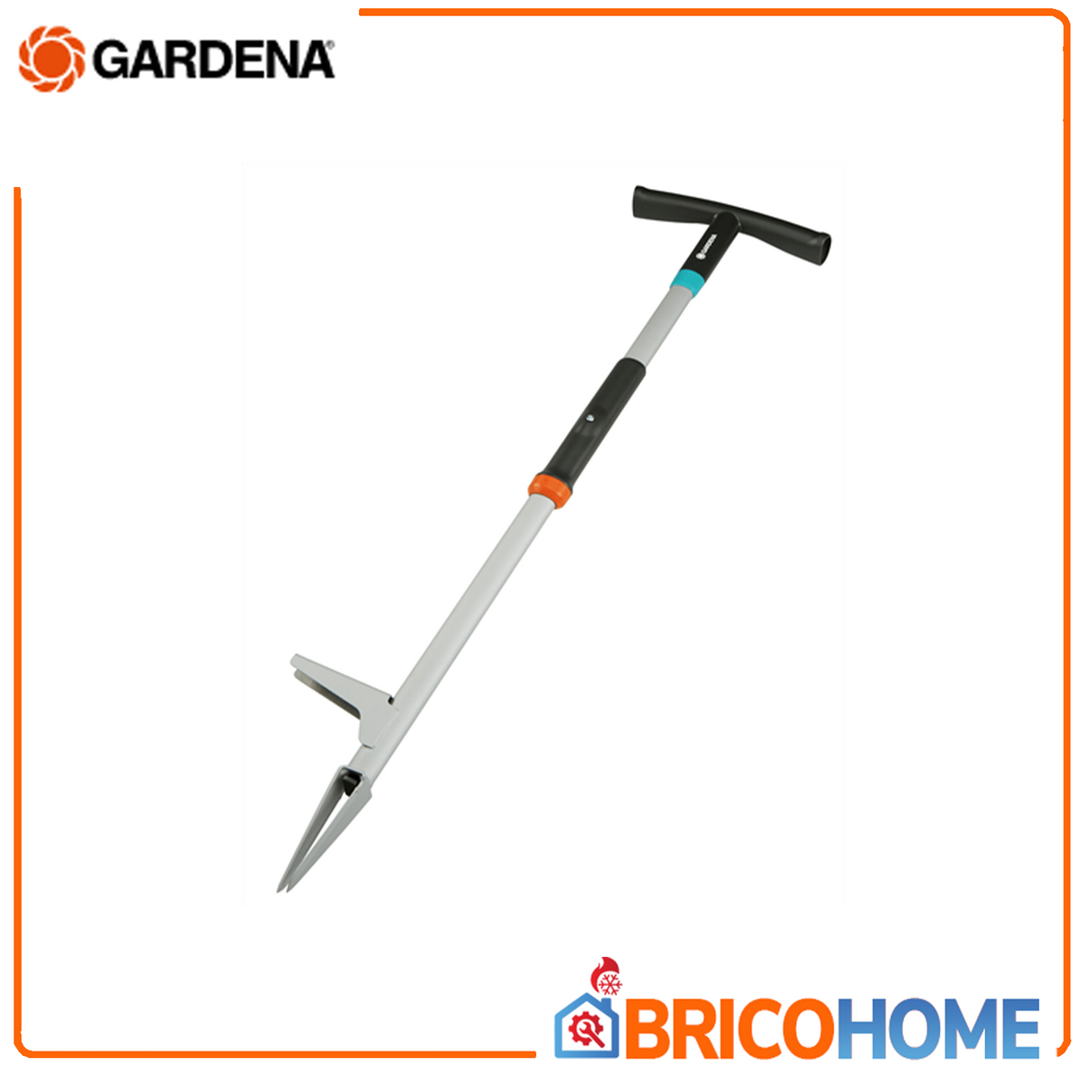 Gardena Estirpatore per la rimozione delle Erbacce con espulsore in Acciaio temprato