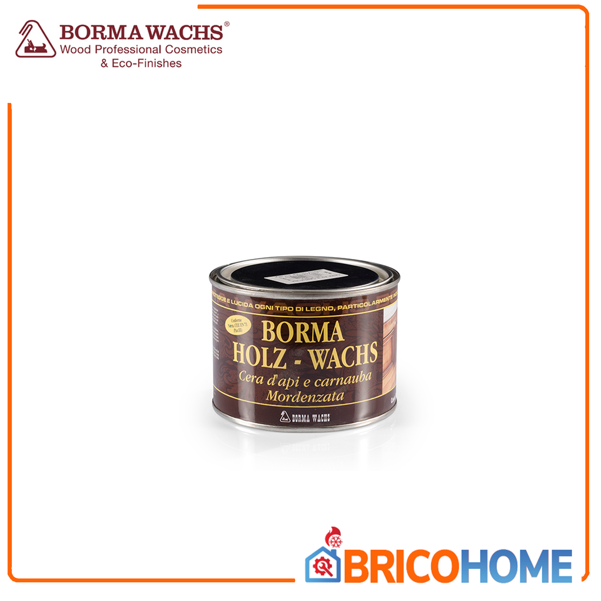 Borma Wachs Cera d'api in pasta Holzwachs 500ml