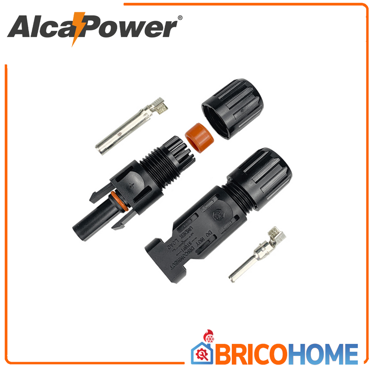 Paar MC4-Stecker für Solarkabel